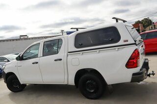 2018 Toyota Hilux TGN121R Workmate Double Cab 4x2 White 6 Speed Sports Automatic Utility