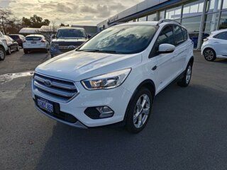 2018 Ford Escape ZG 2018.00MY Trend Frozen White 6 Speed Sports Automatic Dual Clutch SUV