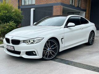 2013 BMW 4 Series F32 428i M Sport White 8 Speed Sports Automatic Coupe.