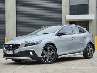 2013 Volvo V40 Cross Country M Series MY14 D4 Adap Geartronic Luxury Silver 6 Speed Sports Automatic