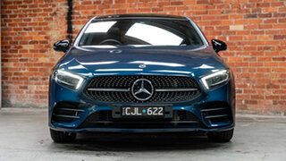 2022 Mercedes-Benz A-Class V177 802MY A180 DCT Denim Blue 7 Speed Sports Automatic Dual Clutch Sedan