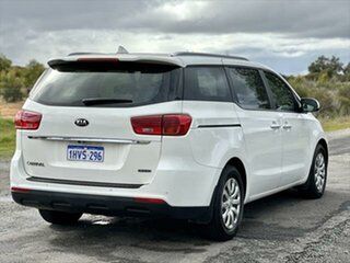 2020 Kia Carnival YP MY20 S Clear White 8 Speed Sports Automatic Wagon