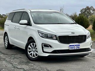 2020 Kia Carnival YP MY20 S Clear White 8 Speed Sports Automatic Wagon.