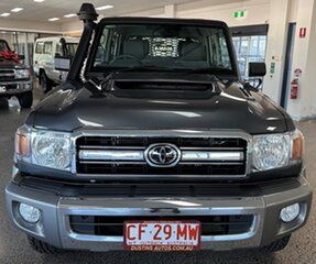 2023 Toyota Landcruiser VDJ79R GXL Double Cab Grey 5 Speed Manual Cab Chassis