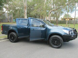 2015 Holden Colorado RG MY16 LS Crew Cab Blue 6 Speed Manual Cab Chassis