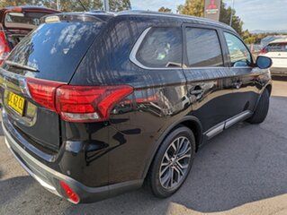2015 Mitsubishi Outlander ZK MY16 LS 2WD Black 6 Speed Constant Variable Wagon