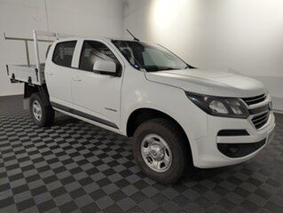 2017 Holden Colorado RG MY17 LS Crew Cab 4x2 White 6 speed Automatic Cab Chassis