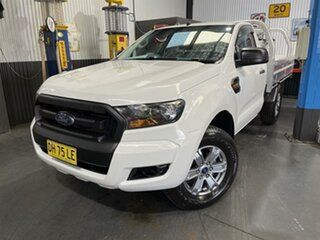 2017 Ford Ranger PX MkII MY17 XL 3.2 (4x4) White 6 Speed Manual Cab Chassis