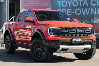 2023 Ford Ranger PY 2023.50MY Raptor Orange 10 Speed Sports Automatic Double Cab Pick Up.