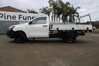 2016 Toyota Hilux GUN123R SR 4x2 White 5 Speed Manual Cab Chassis