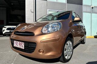 2011 Nissan Micra K13 ST-L Cairogold 4 Speed Automatic Hatchback.