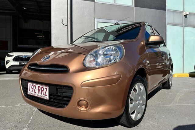 Used Nissan Micra K13 ST-L Albion, 2011 Nissan Micra K13 ST-L Cairogold 4 Speed Automatic Hatchback