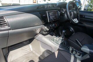 2018 Toyota Hilux GUN136R SR Double Cab 4x2 Hi-Rider White 6 speed Manual Utility