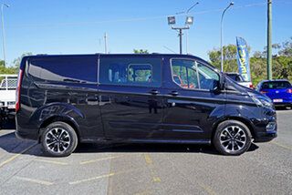 2020 Ford Transit Custom VN 2019.75MY 320L (Low Roof) Sport Black 6 Speed Automatic Double Cab Van