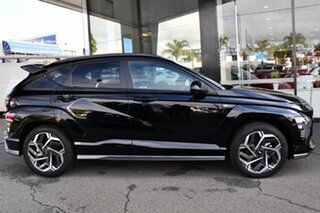 2023 Hyundai Kona SX2.V1 MY24 Premium AWD N Line Abyss Black 8 Speed Sports Automatic Wagon