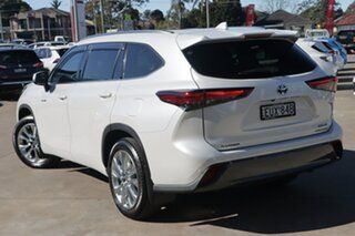 2022 Toyota Kluger Axuh78R Grande eFour Frosted White 6 Speed Constant Variable Wagon Hybrid
