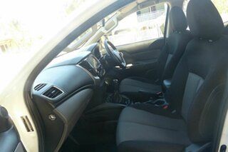 2017 Mitsubishi Triton MQ MY18 GLX+ Double Cab White 6 Speed Manual Utility