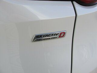 2019 Mazda CX-8 KG4W2A Asaki SKYACTIV-Drive i-ACTIV AWD White 6 Speed Sports Automatic Wagon