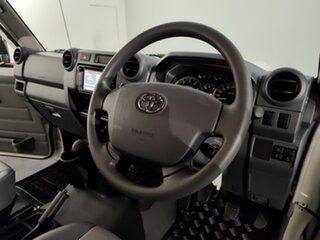 2023 Toyota Landcruiser VDJ78R Workmate Troopcarrier White 5 speed Manual Wagon