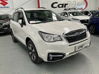2018 Subaru Forester MY18 2.5I-L White Continuous Variable Wagon.