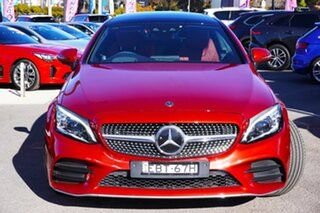 2019 Mercedes-Benz C-Class C205 809MY C300 9G-Tronic Red 9 Speed Sports Automatic Coupe