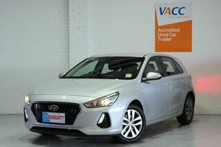 2019 Hyundai i30 PD2 MY20 Active Silver 6 Speed Sports Automatic Hatchback.