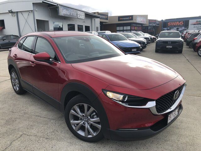 Used Mazda CX-30 DM2WLA G25 SKYACTIV-Drive Touring Caboolture, 2022 Mazda CX-30 DM2WLA G25 SKYACTIV-Drive Touring Soul Red 6 Speed Sports Automatic Wagon