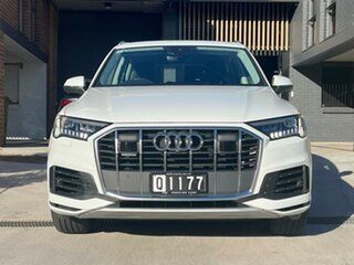 2021 Audi Q7 4M MY21 45 TDI Tiptronic Quattro White 8 Speed Sports Automatic Wagon