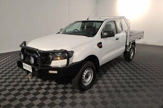 2016 Ford Ranger PX MkII XL Cool White 6 speed Manual Cab Chassis