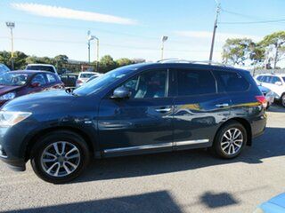 2013 Nissan Pathfinder R52 ST-L (4x4) Silver Continuous Variable Wagon.