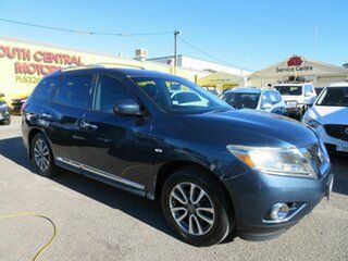 2013 Nissan Pathfinder R52 ST-L (4x4) Silver Continuous Variable Wagon.