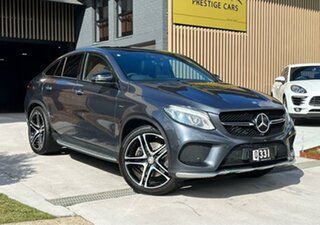 2015 Mercedes-Benz GLE-Class C292 GLE450 AMG Coupe 9G-Tronic 4MATIC Grey 9 Speed Sports Automatic.
