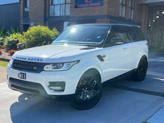 2014 Land Rover Range Rover Sport L494 MY14.5 HSE White 8 Speed Sports Automatic Wagon