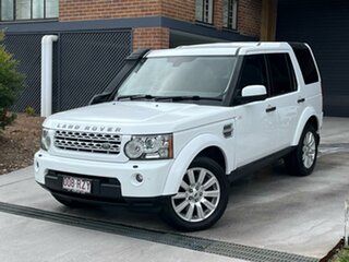 2011 Land Rover Discovery 4 Series 4 MY12 SDV6 CommandShift HSE White 6 Speed Sports Automatic Wagon
