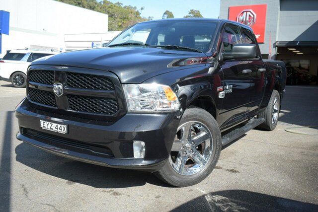 Used Ram 1500 DS MY19 Express SWB RamBox Narrabeen, 2019 Ram 1500 DS MY19 Express SWB RamBox Black 8 Speed Automatic Utility