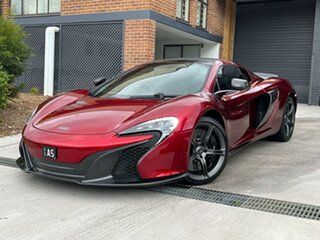 2015 McLaren 650S MY15 Spider SSG Red 7 Speed Sports Automatic Dual Clutch Convertible