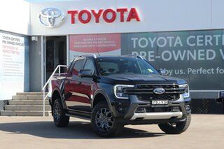 2023 Ford Ranger PY MY23.5 Wildtrak 3.0 (4x4) Shadow Black 10 Speed Automatic Double Cab Pick Up.
