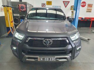 2022 Toyota Hilux GUN126R Rogue (4x4) 6 Speaker Graphite 6 Speed Automatic Double Cab Pick Up