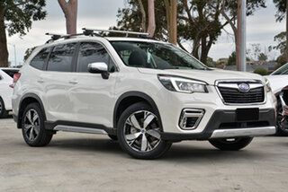 2019 Subaru Forester S5 MY19 2.5i-S CVT AWD White 7 Speed Constant Variable Wagon.