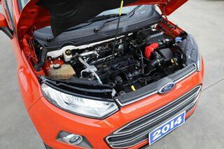 2014 Ford Ecosport BK Titanium PwrShift Orange 6 Speed Sports Automatic Dual Clutch Wagon