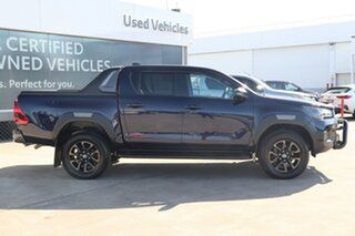2022 Toyota Hilux GUN126R Rogue Double Cab Saturn Blue 6 Speed Sports Automatic Utility