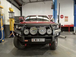 2022 Toyota Hilux GUN126R Rogue (4x4) 6 Speaker Feverish Red 6 Speed Automatic Double Cab Pick Up
