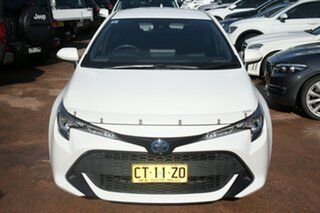 2019 Toyota Corolla ZWE211R Ascent Sport Hybrid White Continuous Variable Hatchback