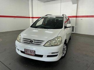 2007 Toyota Avensis Verso ACM21R GLX White 4 Speed Automatic Wagon