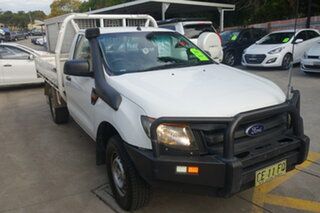 2012 Ford Ranger PX XL White 6 Speed Sports Automatic Cab Chassis.
