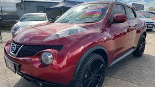 2014 Nissan Juke F15 ST (FWD) Maroon Continuous Variable Wagon.