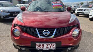 2014 Nissan Juke F15 ST (FWD) Maroon Continuous Variable Wagon.
