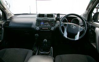 2017 Toyota Landcruiser Prado GDJ150R MY16 GXL (4x4) Silver Pearl 6 Speed Manual Wagon