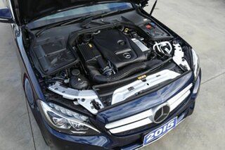 2015 Mercedes-Benz C-Class W205 806MY C250 7G-Tronic + Blue 7 Speed Sports Automatic Sedan