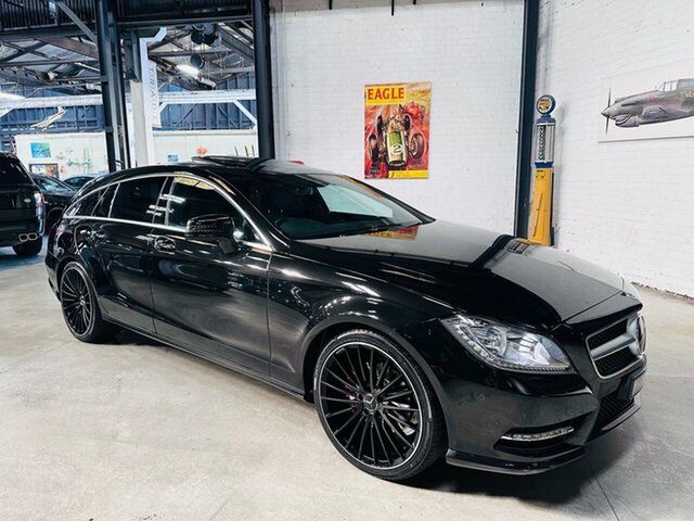 Used Mercedes-Benz CLS-Class X218 CLS250 CDI BlueEFFICIENCY 7G-Tronic + Shooting Brake Port Melbourne, 2013 Mercedes-Benz CLS-Class X218 CLS250 CDI BlueEFFICIENCY 7G-Tronic + Shooting Brake Black 7 Speed